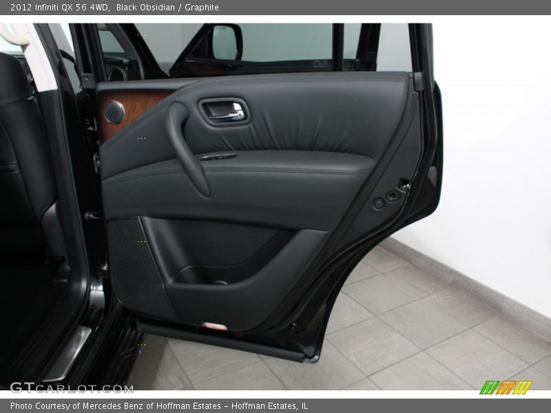 Black Obsidian / Graphite 2012 Infiniti QX 56 4WD