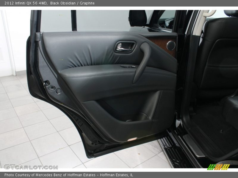 Black Obsidian / Graphite 2012 Infiniti QX 56 4WD