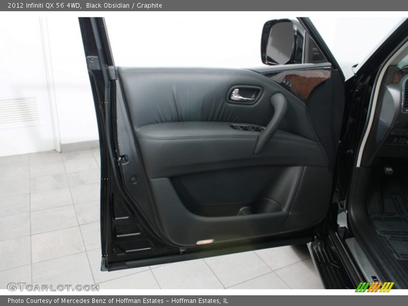 Black Obsidian / Graphite 2012 Infiniti QX 56 4WD