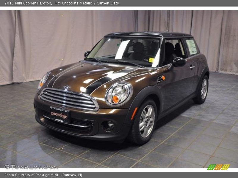 Hot Chocolate Metallic / Carbon Black 2013 Mini Cooper Hardtop