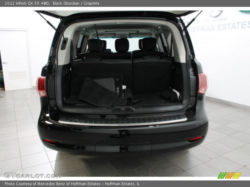 Black Obsidian / Graphite 2012 Infiniti QX 56 4WD