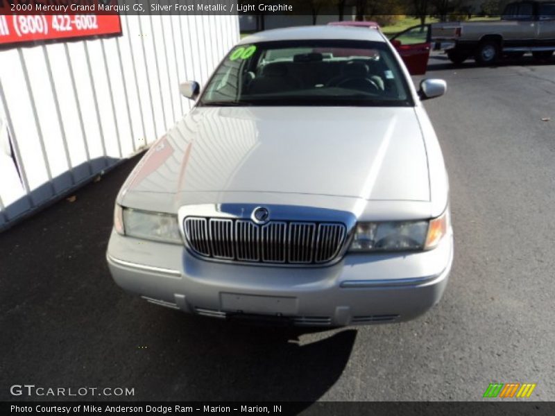 Silver Frost Metallic / Light Graphite 2000 Mercury Grand Marquis GS