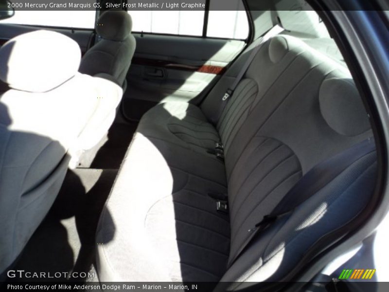 Silver Frost Metallic / Light Graphite 2000 Mercury Grand Marquis GS