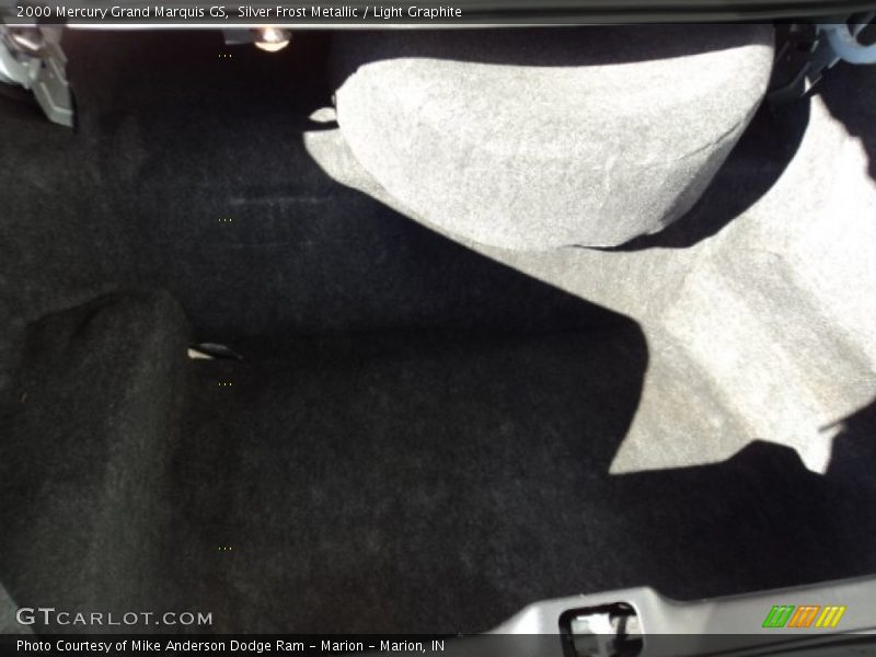 Silver Frost Metallic / Light Graphite 2000 Mercury Grand Marquis GS