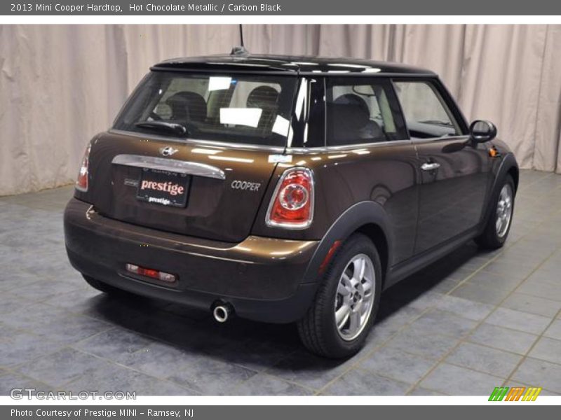 Hot Chocolate Metallic / Carbon Black 2013 Mini Cooper Hardtop