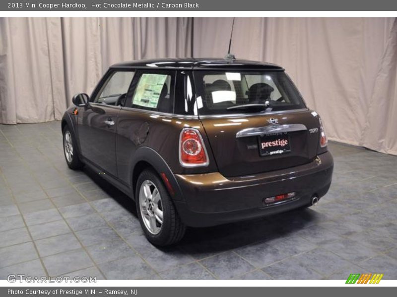Hot Chocolate Metallic / Carbon Black 2013 Mini Cooper Hardtop