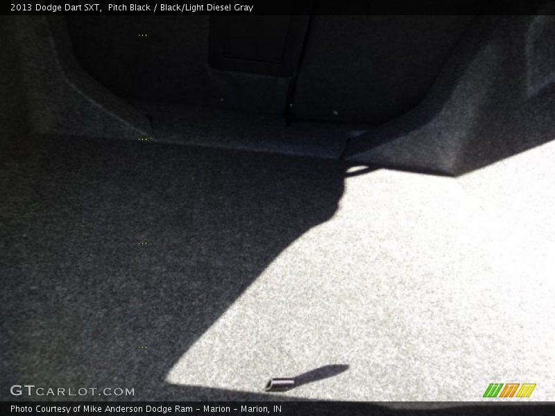 Pitch Black / Black/Light Diesel Gray 2013 Dodge Dart SXT