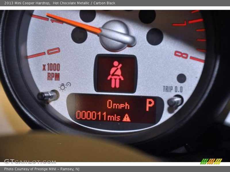 Hot Chocolate Metallic / Carbon Black 2013 Mini Cooper Hardtop