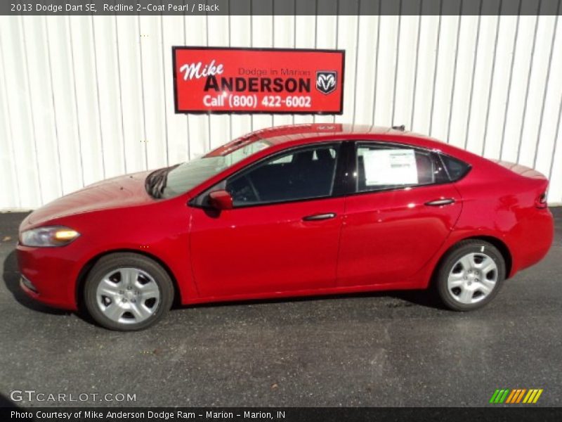 Redline 2-Coat Pearl / Black 2013 Dodge Dart SE