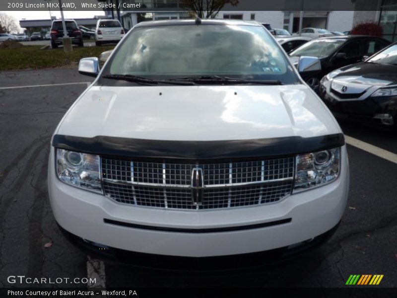 White Suede / Camel 2009 Lincoln MKX AWD
