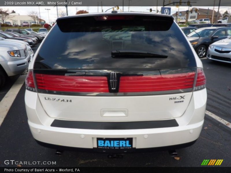 White Suede / Camel 2009 Lincoln MKX AWD