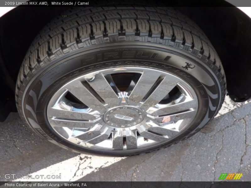 White Suede / Camel 2009 Lincoln MKX AWD