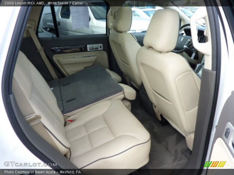White Suede / Camel 2009 Lincoln MKX AWD