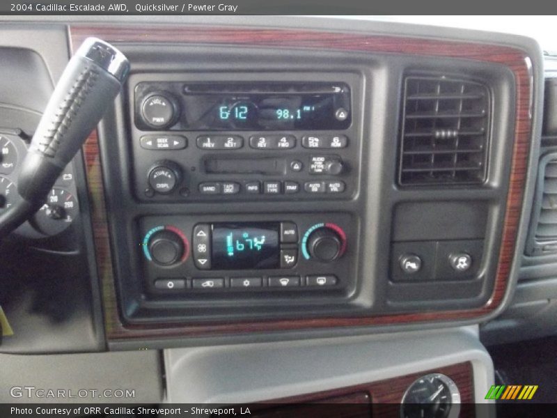 Quicksilver / Pewter Gray 2004 Cadillac Escalade AWD