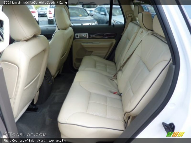 White Suede / Camel 2009 Lincoln MKX AWD