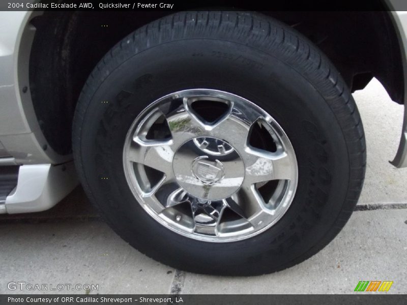 Quicksilver / Pewter Gray 2004 Cadillac Escalade AWD