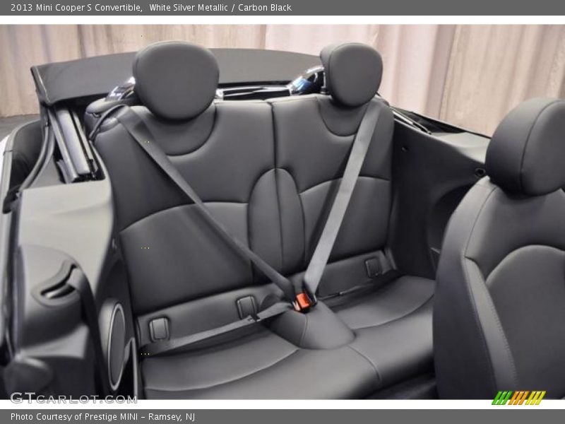 White Silver Metallic / Carbon Black 2013 Mini Cooper S Convertible