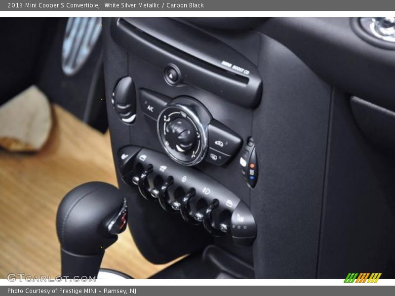 White Silver Metallic / Carbon Black 2013 Mini Cooper S Convertible