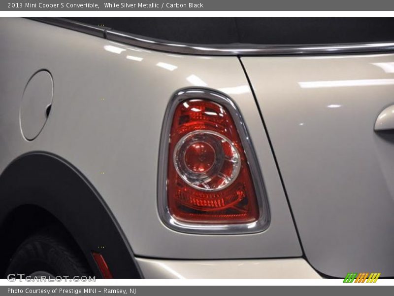 White Silver Metallic / Carbon Black 2013 Mini Cooper S Convertible
