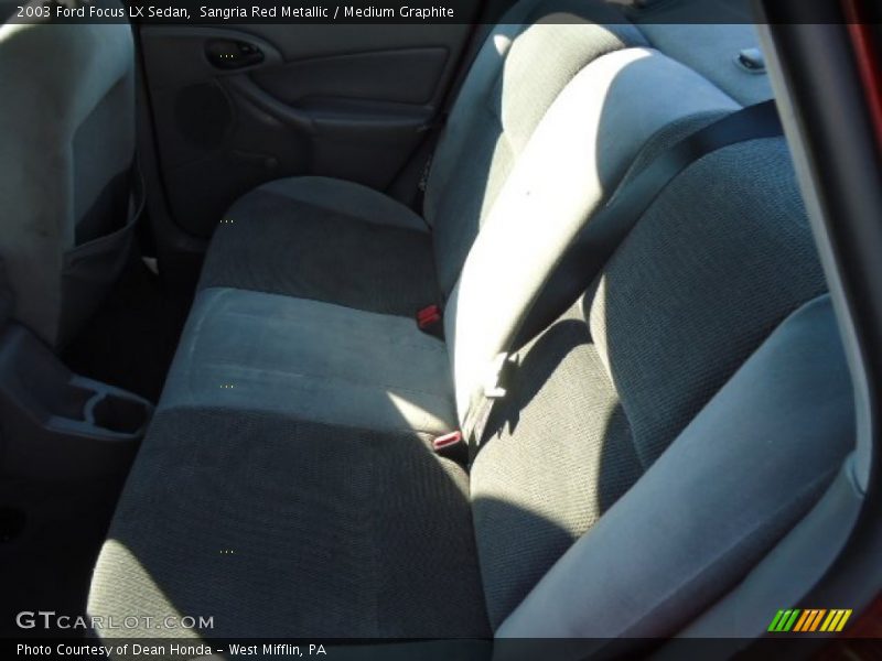 Sangria Red Metallic / Medium Graphite 2003 Ford Focus LX Sedan