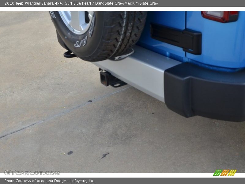 Surf Blue Pearl / Dark Slate Gray/Medium Slate Gray 2010 Jeep Wrangler Sahara 4x4