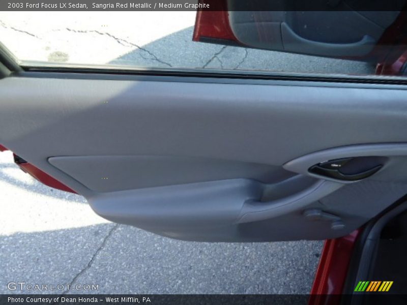 Sangria Red Metallic / Medium Graphite 2003 Ford Focus LX Sedan