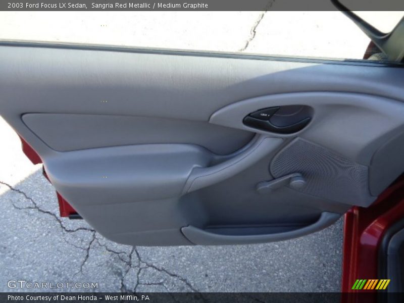 Sangria Red Metallic / Medium Graphite 2003 Ford Focus LX Sedan