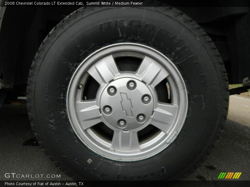 Summit White / Medium Pewter 2008 Chevrolet Colorado LT Extended Cab