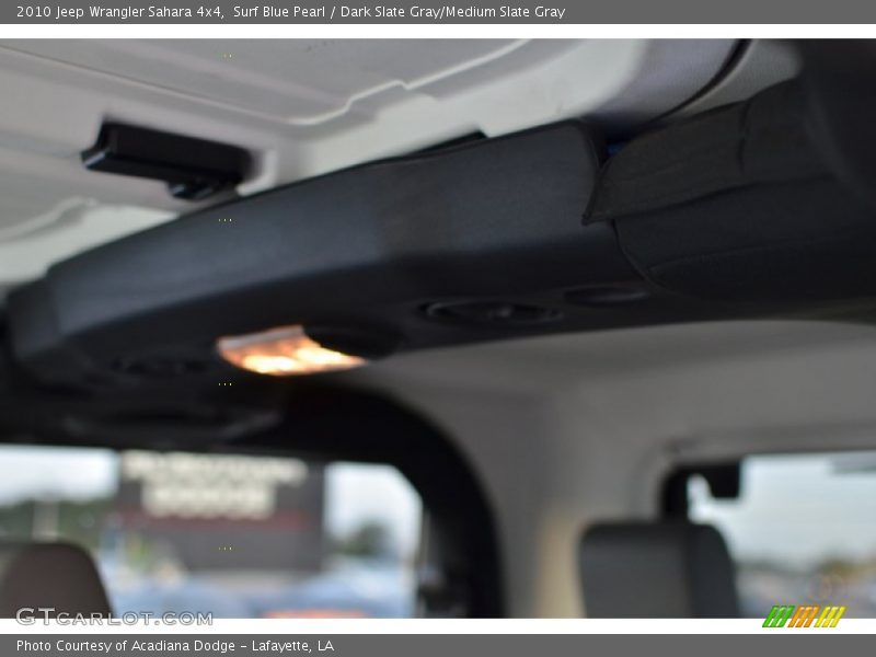 Surf Blue Pearl / Dark Slate Gray/Medium Slate Gray 2010 Jeep Wrangler Sahara 4x4