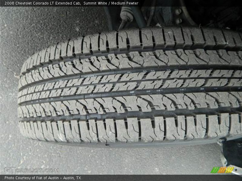 Summit White / Medium Pewter 2008 Chevrolet Colorado LT Extended Cab