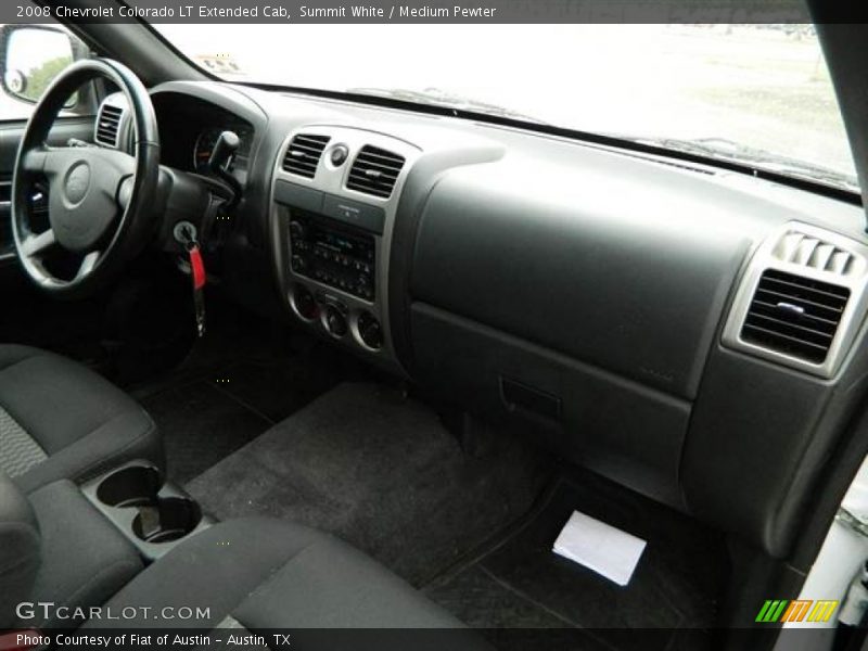 Summit White / Medium Pewter 2008 Chevrolet Colorado LT Extended Cab