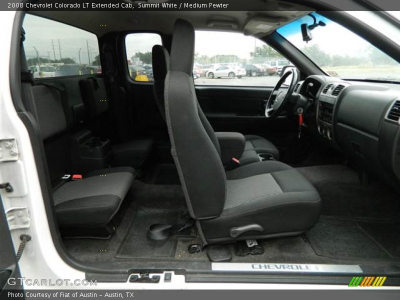 Summit White / Medium Pewter 2008 Chevrolet Colorado LT Extended Cab