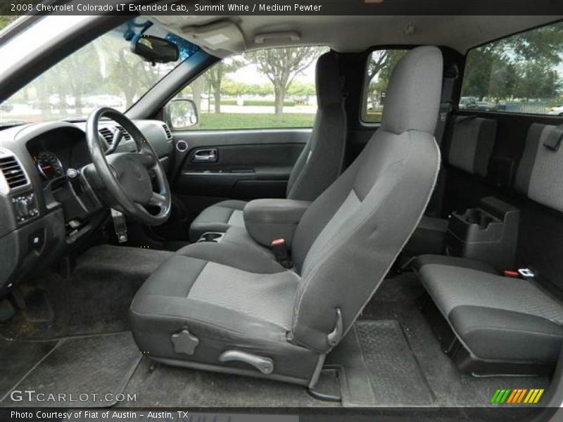 Summit White / Medium Pewter 2008 Chevrolet Colorado LT Extended Cab