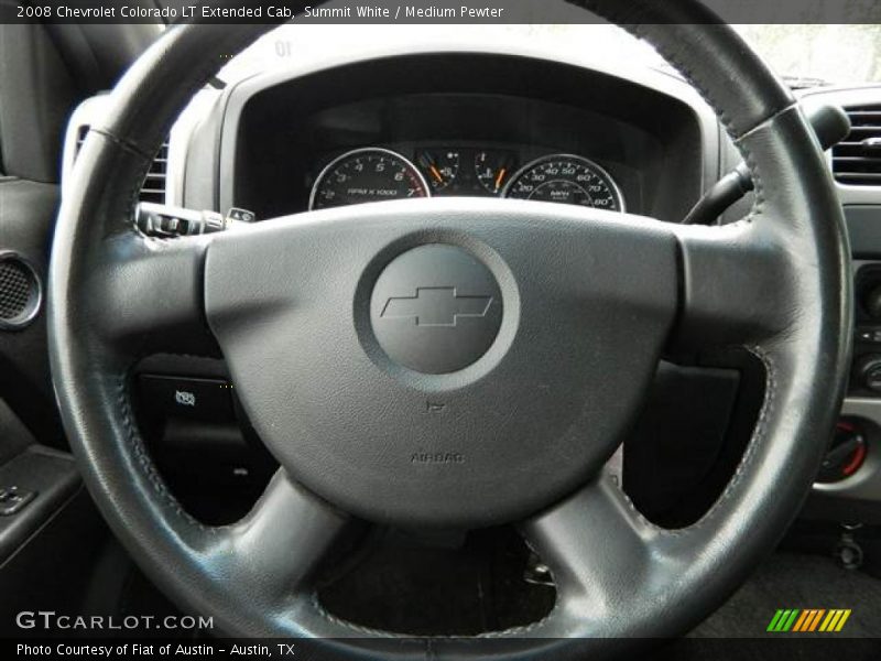 Summit White / Medium Pewter 2008 Chevrolet Colorado LT Extended Cab
