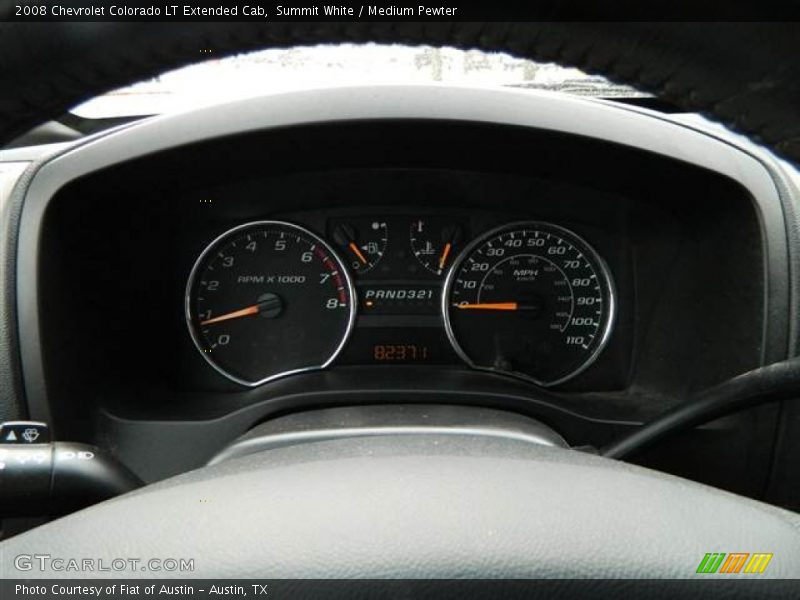 Summit White / Medium Pewter 2008 Chevrolet Colorado LT Extended Cab