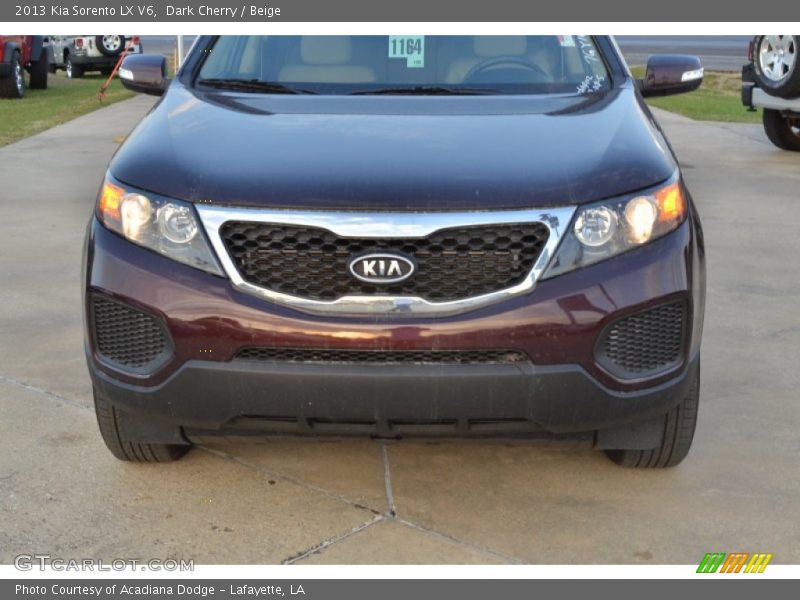 Dark Cherry / Beige 2013 Kia Sorento LX V6
