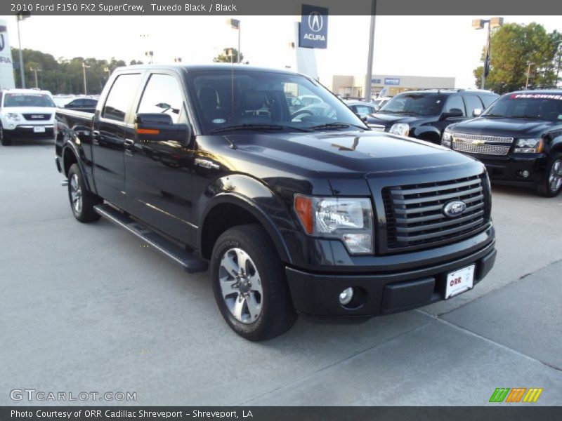Tuxedo Black / Black 2010 Ford F150 FX2 SuperCrew