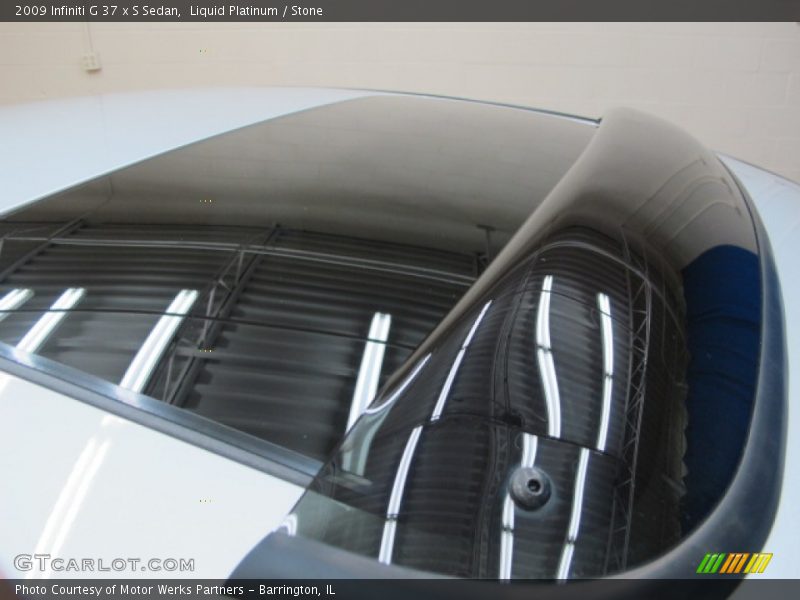 Liquid Platinum / Stone 2009 Infiniti G 37 x S Sedan