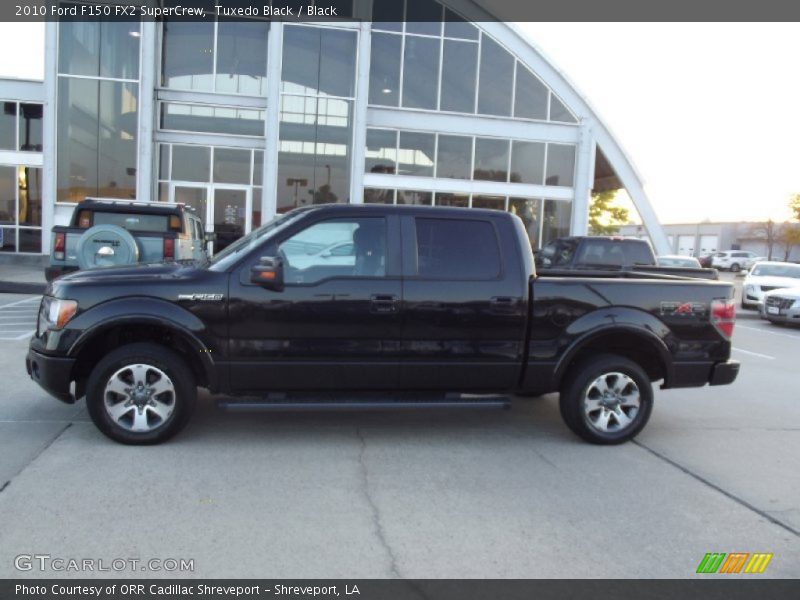 Tuxedo Black / Black 2010 Ford F150 FX2 SuperCrew