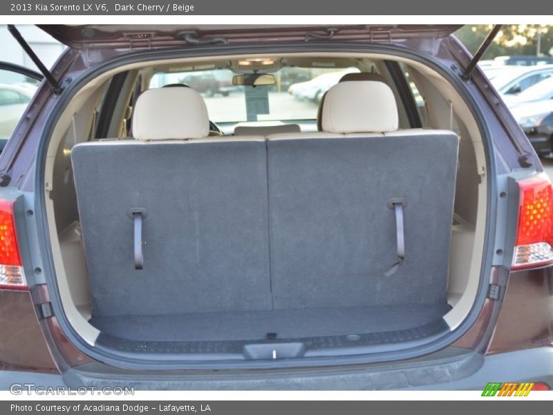 Dark Cherry / Beige 2013 Kia Sorento LX V6