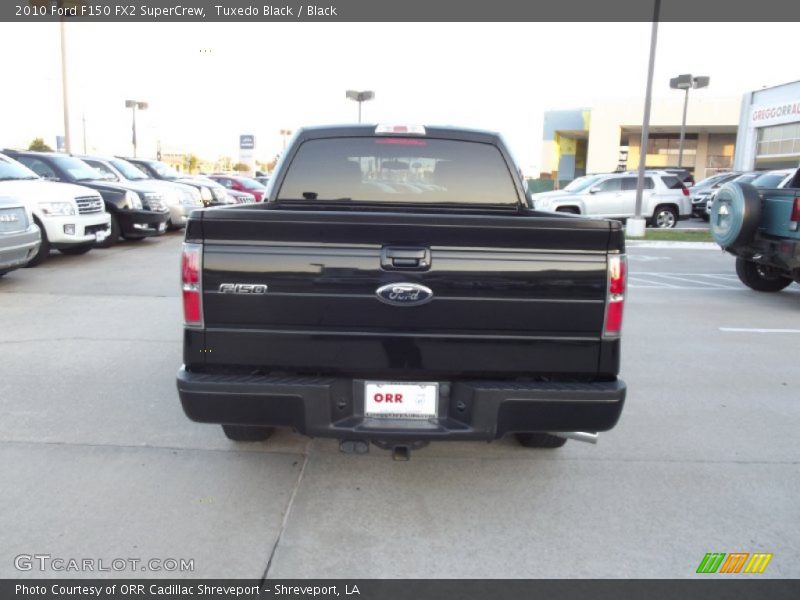 Tuxedo Black / Black 2010 Ford F150 FX2 SuperCrew