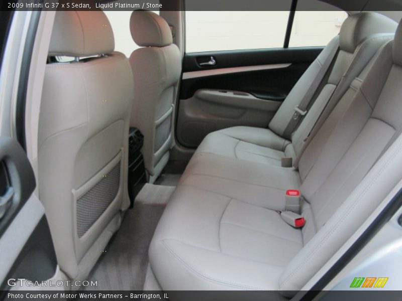 Liquid Platinum / Stone 2009 Infiniti G 37 x S Sedan
