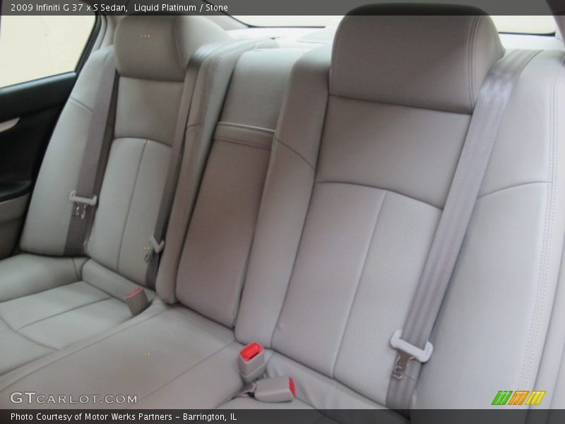 Liquid Platinum / Stone 2009 Infiniti G 37 x S Sedan