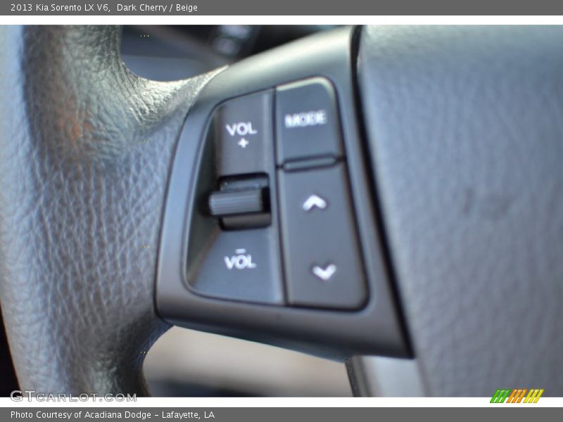 Dark Cherry / Beige 2013 Kia Sorento LX V6