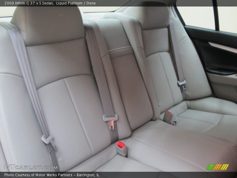 Liquid Platinum / Stone 2009 Infiniti G 37 x S Sedan