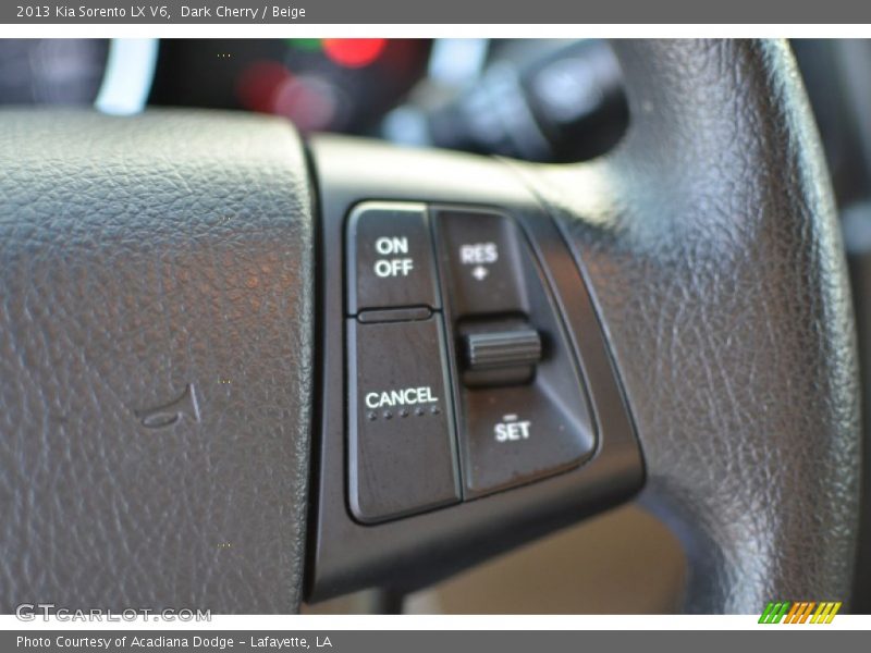 Dark Cherry / Beige 2013 Kia Sorento LX V6
