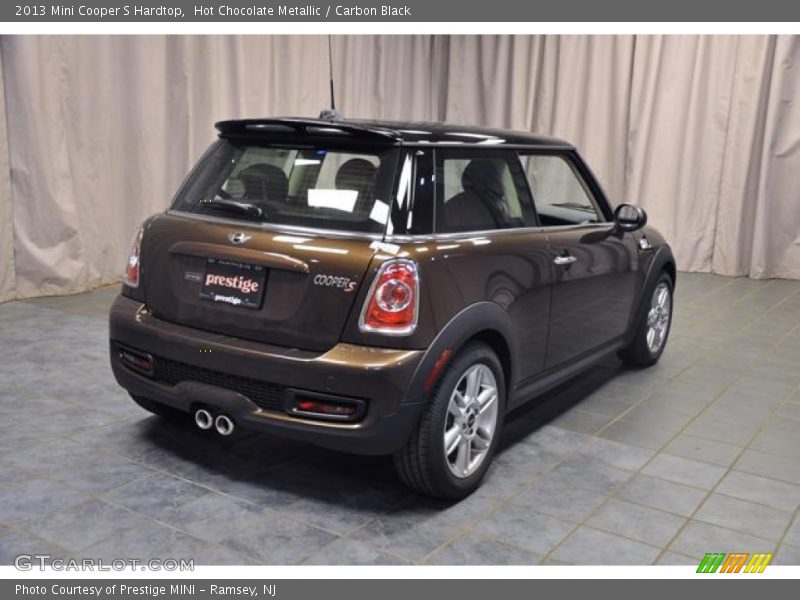 Hot Chocolate Metallic / Carbon Black 2013 Mini Cooper S Hardtop