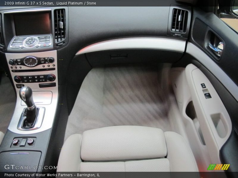 Liquid Platinum / Stone 2009 Infiniti G 37 x S Sedan