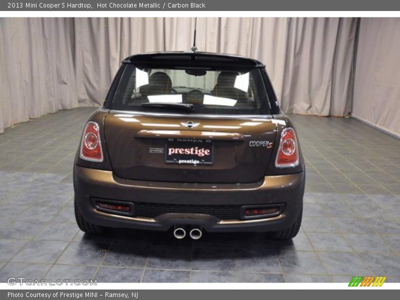 Hot Chocolate Metallic / Carbon Black 2013 Mini Cooper S Hardtop