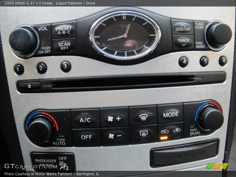 Liquid Platinum / Stone 2009 Infiniti G 37 x S Sedan